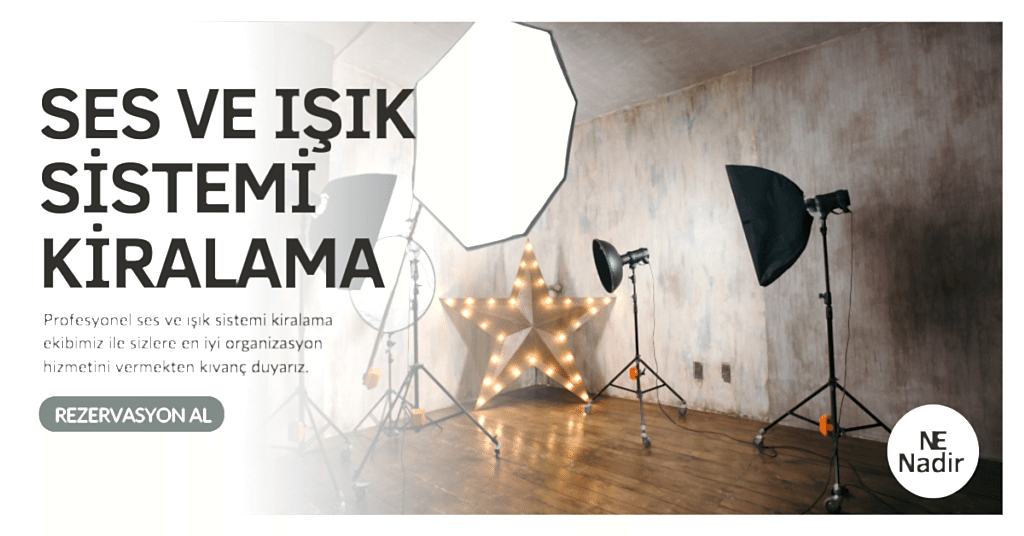 ses ve ışık sistemleri